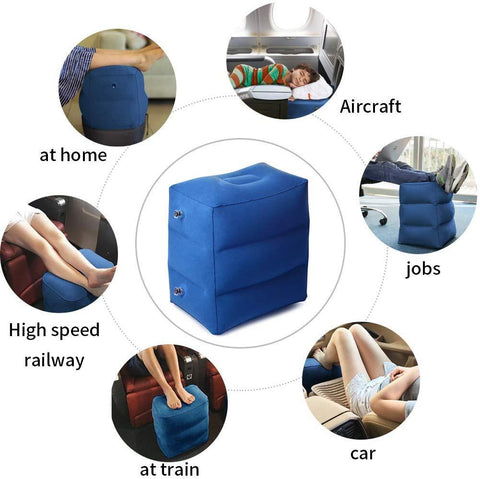 Inflatable Adjustable Footrest