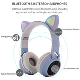 Wireless Cat Ear Bluetooth Headphones
