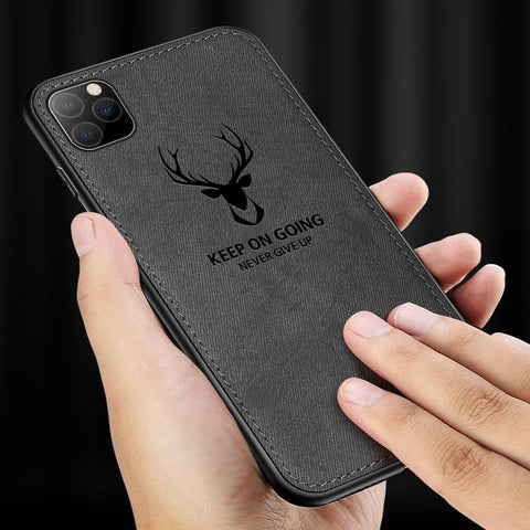 Luxury Fabric/Silicone Hybrid iPhone Protective Case