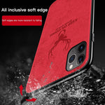 Luxury Fabric/Silicone Hybrid iPhone Protective Case