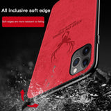 Luxury Fabric/Silicone Hybrid iPhone Protective Case