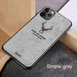 Luxury Fabric/Silicone Hybrid iPhone Protective Case