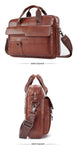 Genuine Leather Business Handbag