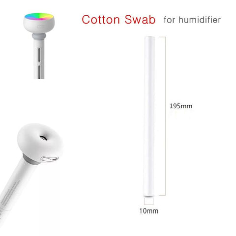 Long Cotton Swab for Portable Air Humidifier 10 pcs