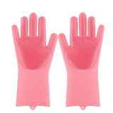 Silicone Scrubber Bristly Gloves