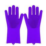 Silicone Scrubber Bristly Gloves