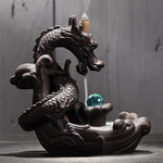 Ceramic Dragon Incense Holder