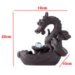 Ceramic Dragon Incense Holder