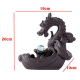 Ceramic Dragon Incense Holder