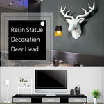 3D Deer Head Sculpture