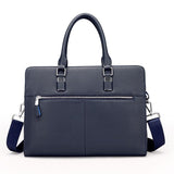 Men's Briefcases Leather Trendy Ploy Bag