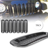 Jeep's Front Insert Mesh Grille Trim Cover